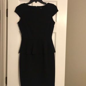 Peplum pencil dress